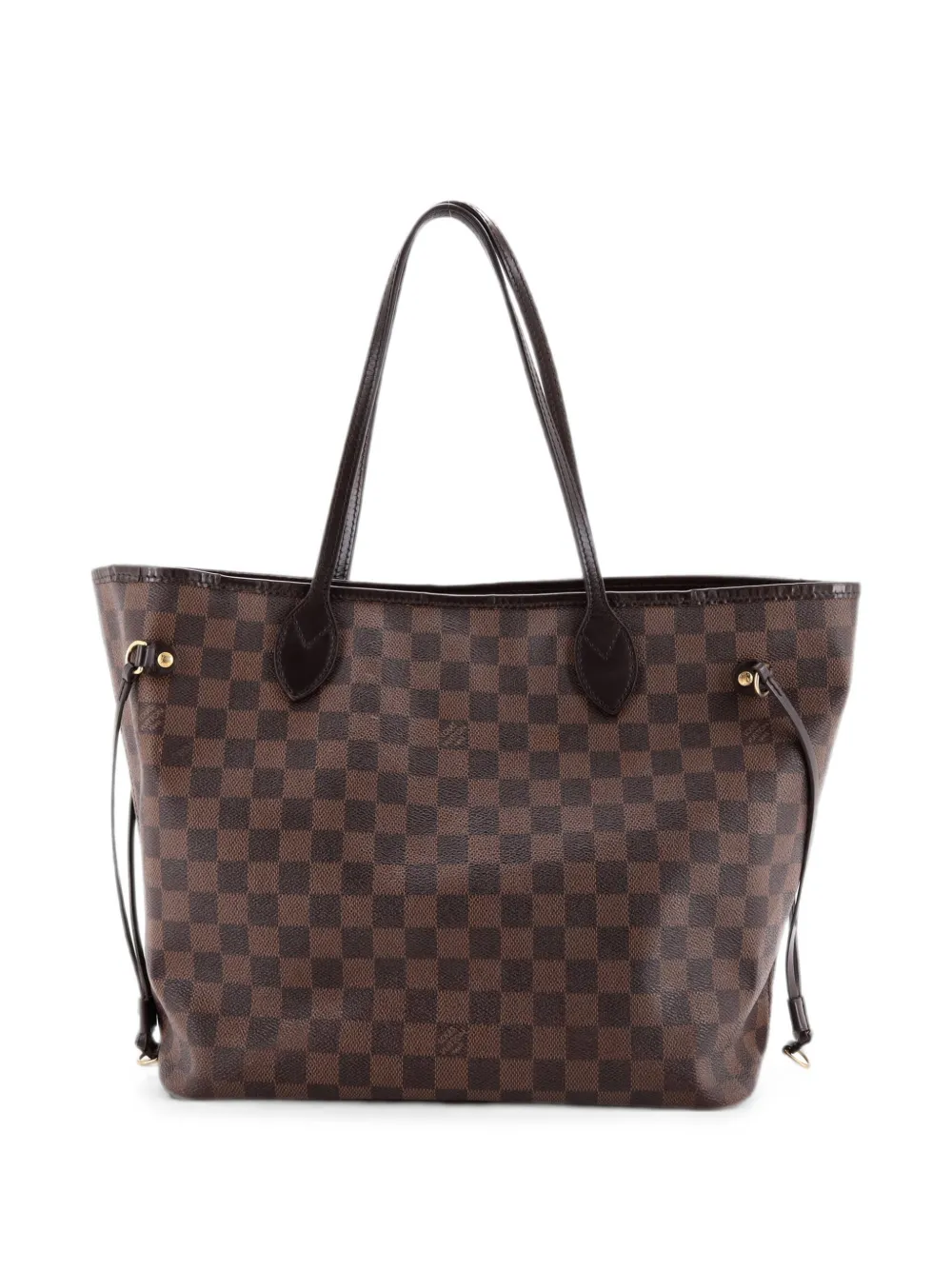 Pre-owned Louis Vuitton Neverfull Damier Mm Tote Bag In Brown