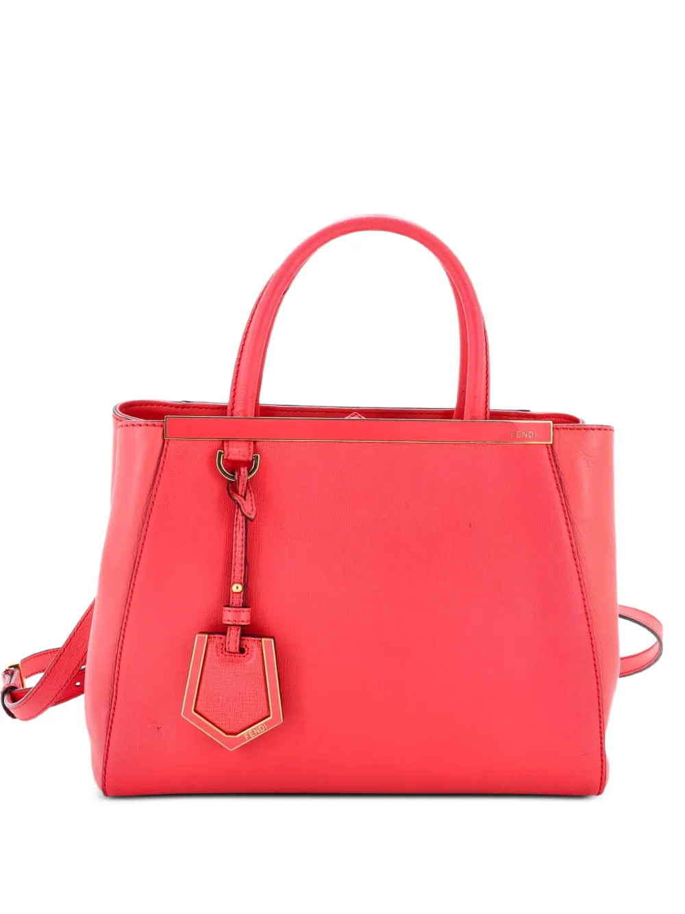 Fendi Pre-Owned Borsa a tracolla 2Jours Petite in pelle - Rosa