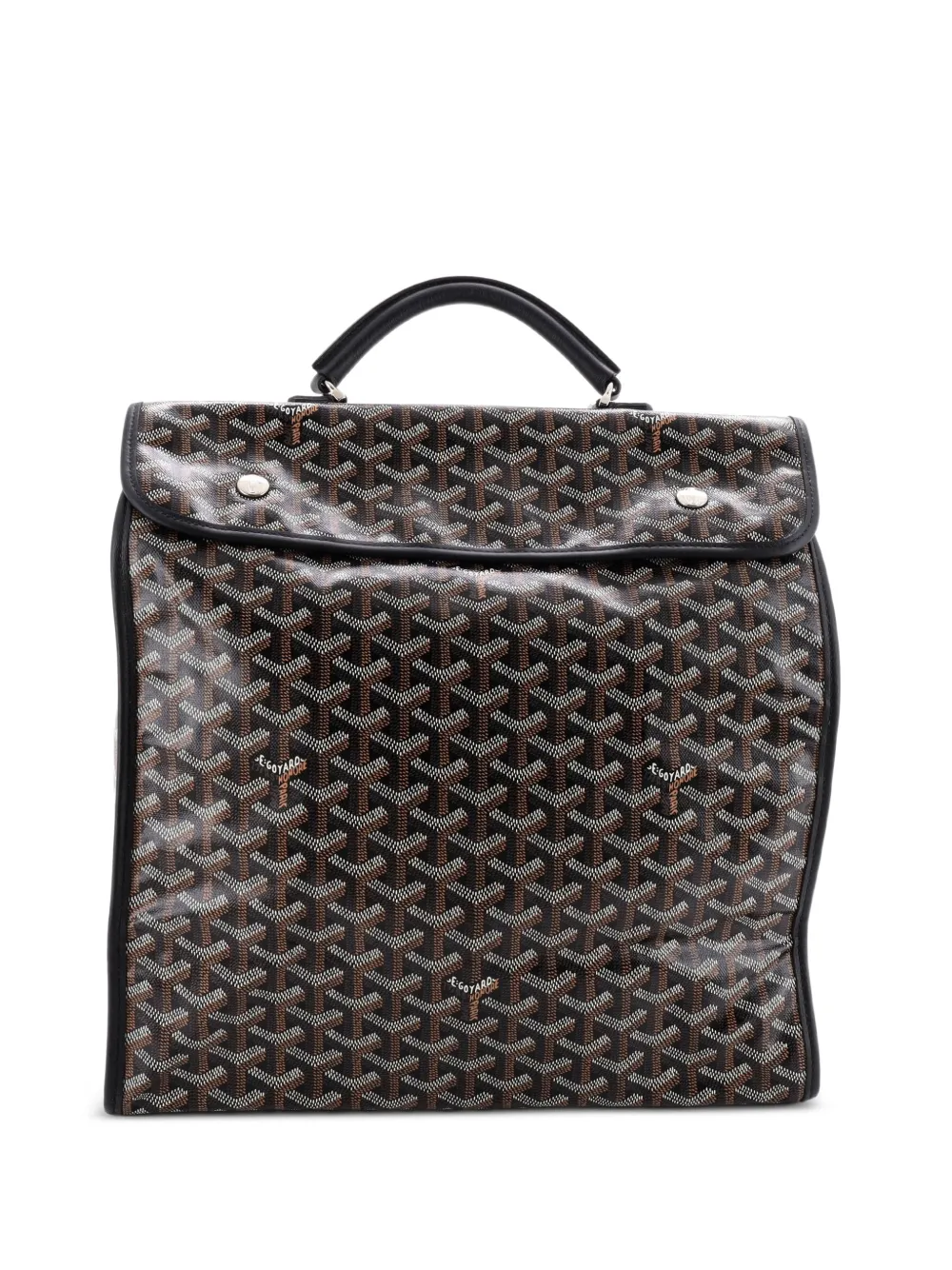 Goyard Pre-Owned Zaino Saint Leger in tela cerata - Nero