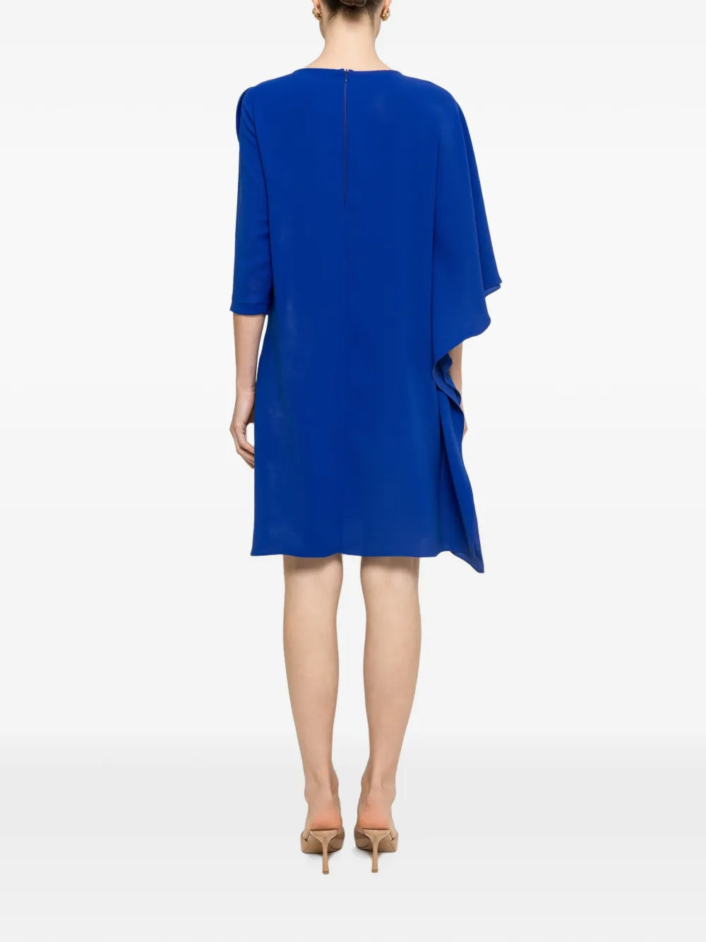 NISSA Ruimvallende midi-jurk Blauw