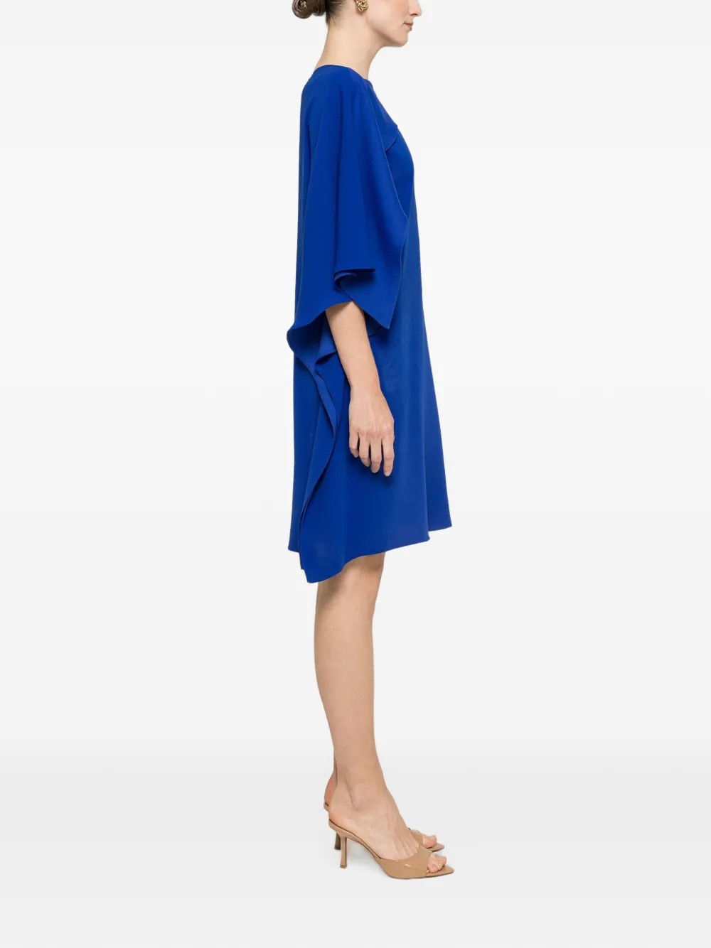NISSA Ruimvallende midi-jurk Blauw