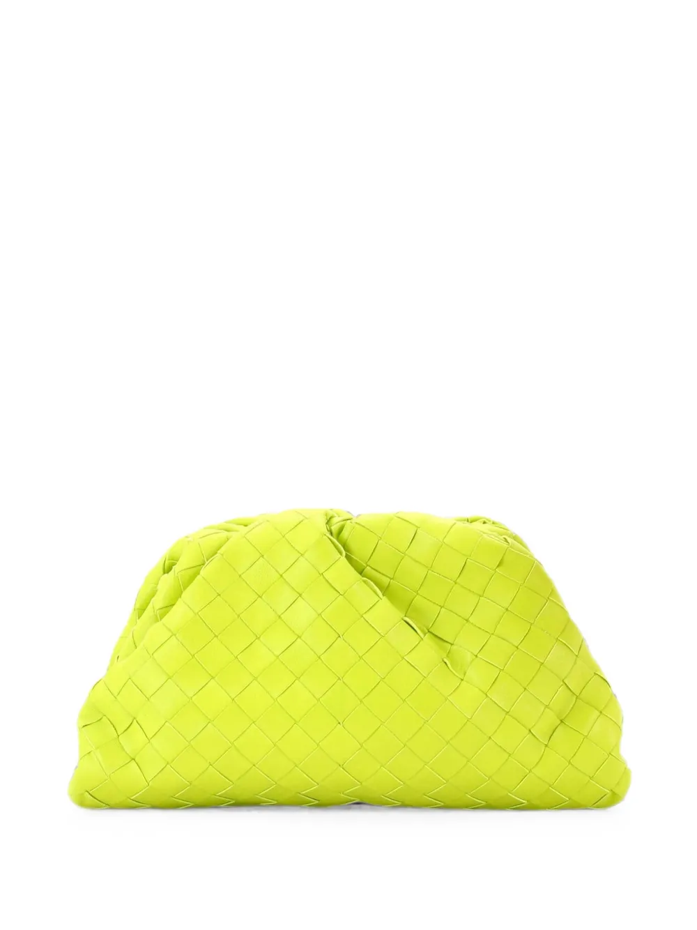 Bottega Veneta Pre-Owned The Pouch Intrecciato Nappa Teen crossbody bag - Green