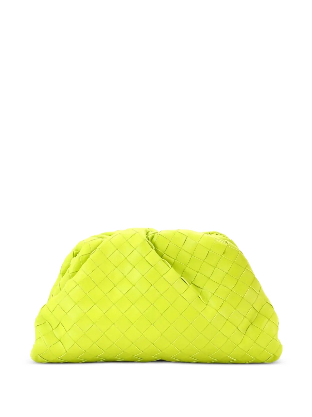 Bottega Veneta Pre-Owned Mini The Pouch Umhängetasche mit Intrecciato-Muster - Grün