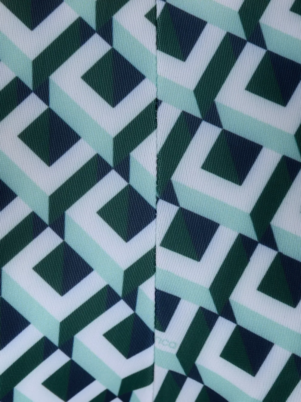 Casablanca Cubist CC Monogram String bikinislip met kralen Groen