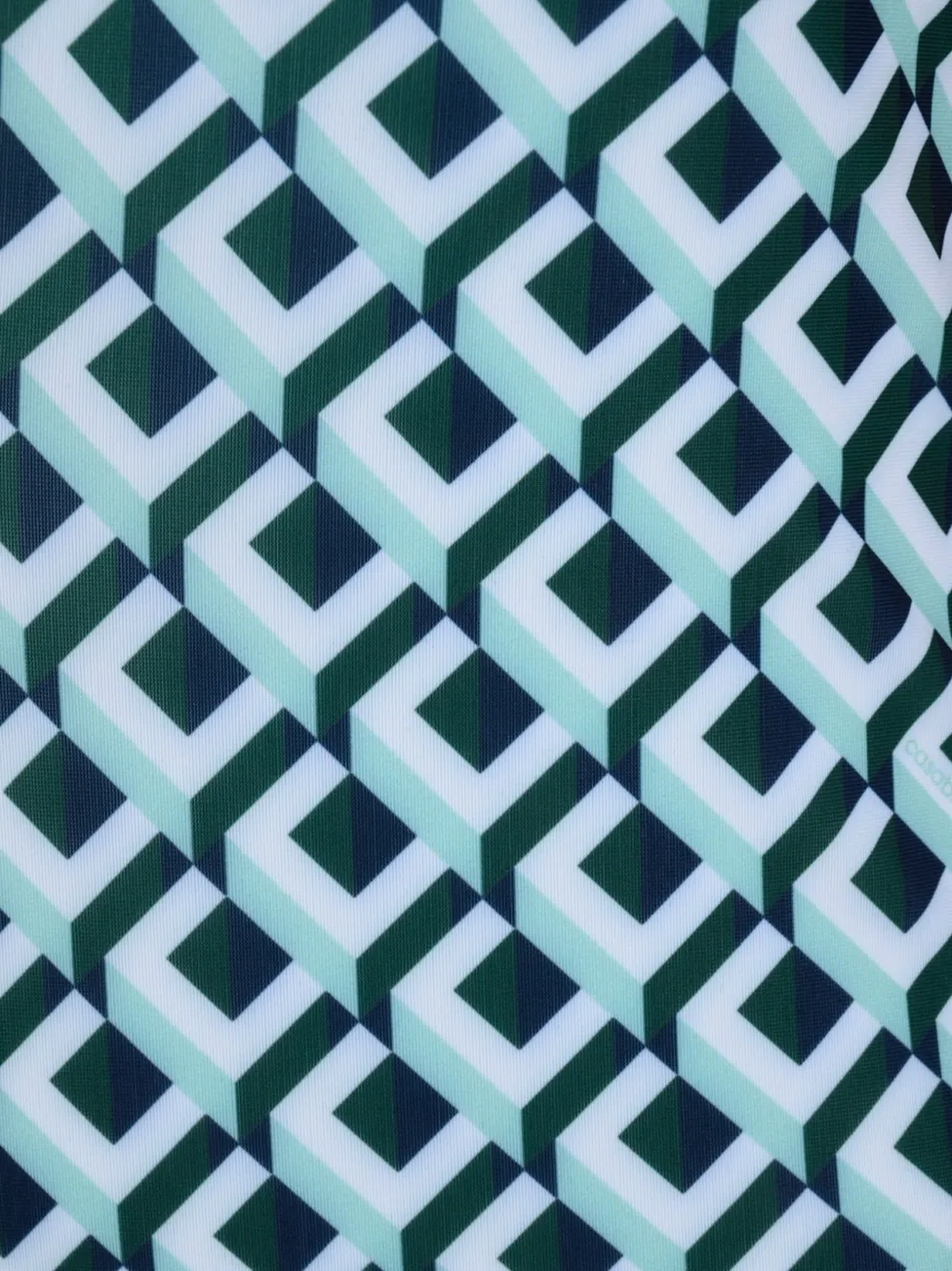 Casablanca Cubist CC badpak met monogram Blauw