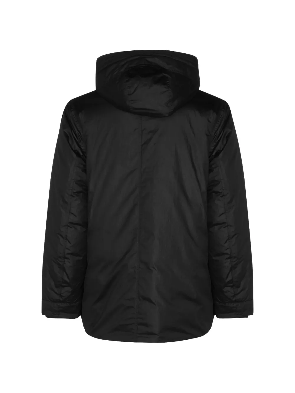 Stone Island Jack met capuchon Zwart