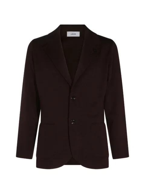 Lardini wool button-up jacket
