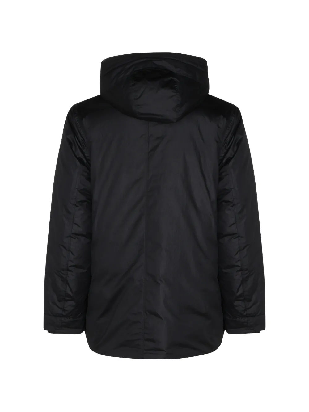 Stone Island Jack met capuchon en logopatch Blauw