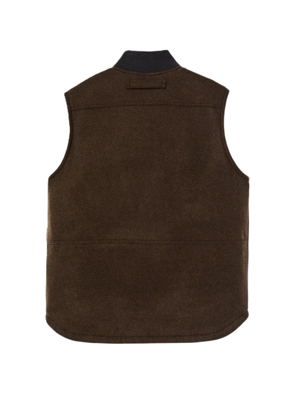 Filson zip-up wool gilet Bruin