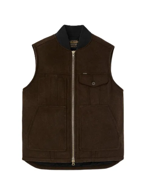 Filson zip-up wool gilet