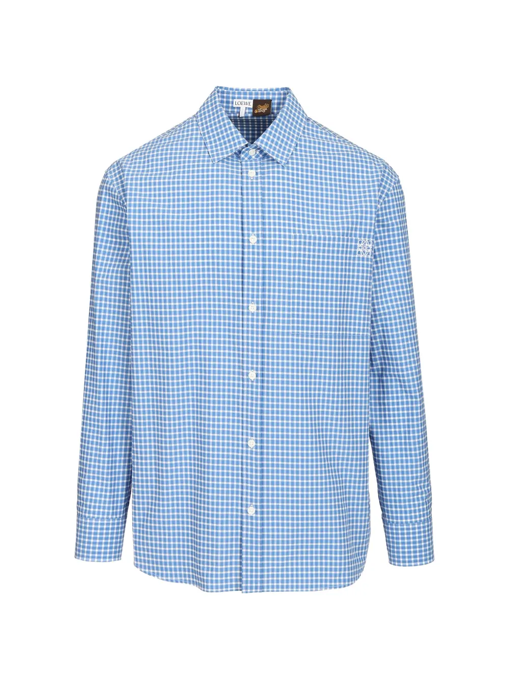 LOEWE shirt in cotton - Blu