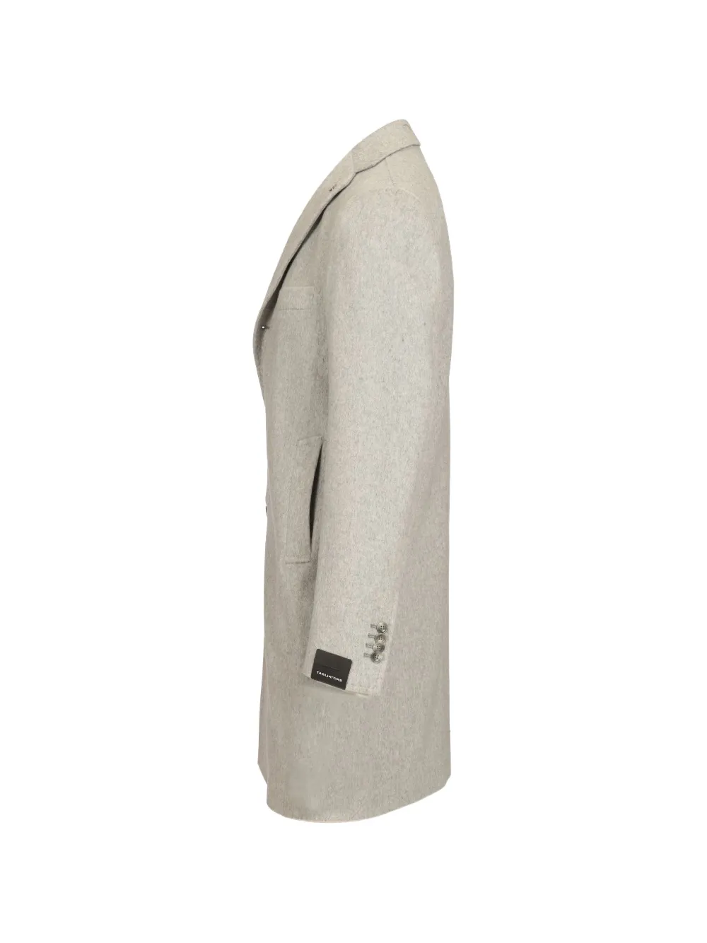Tagliatore Bruce single-breasted coat Grijs