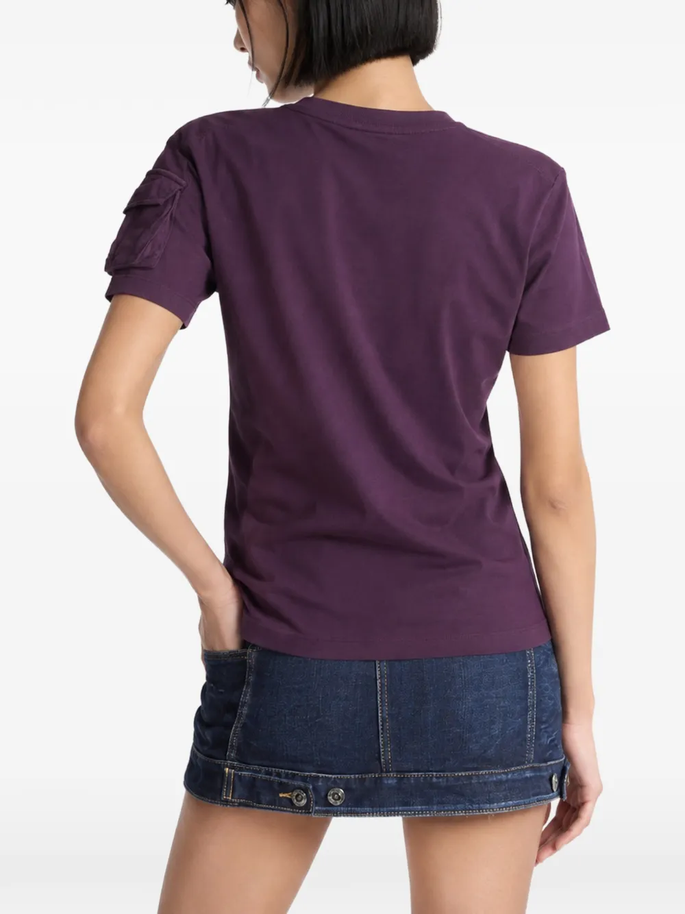 DSQUARED2 D2 Upside Down T-shirt Paars