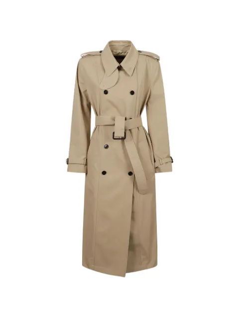 Gucci belted double-breasted trench coat