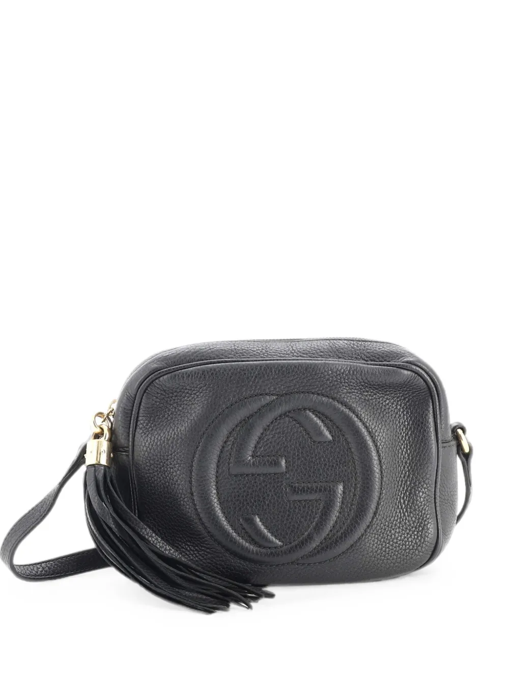 Gucci Pre-Owned Borsa a tracolla Soho Disco piccola in pelle - Nero