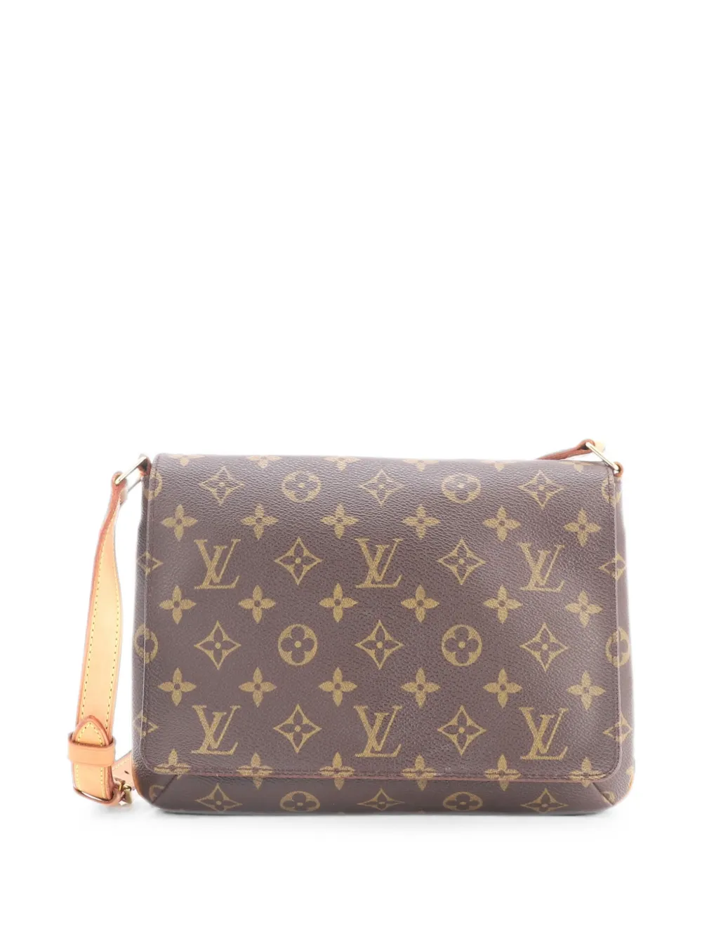 Louis Vuitton Pre-Owned Musette Tango Handbag Monogram Canvas shoulder bag - Brown