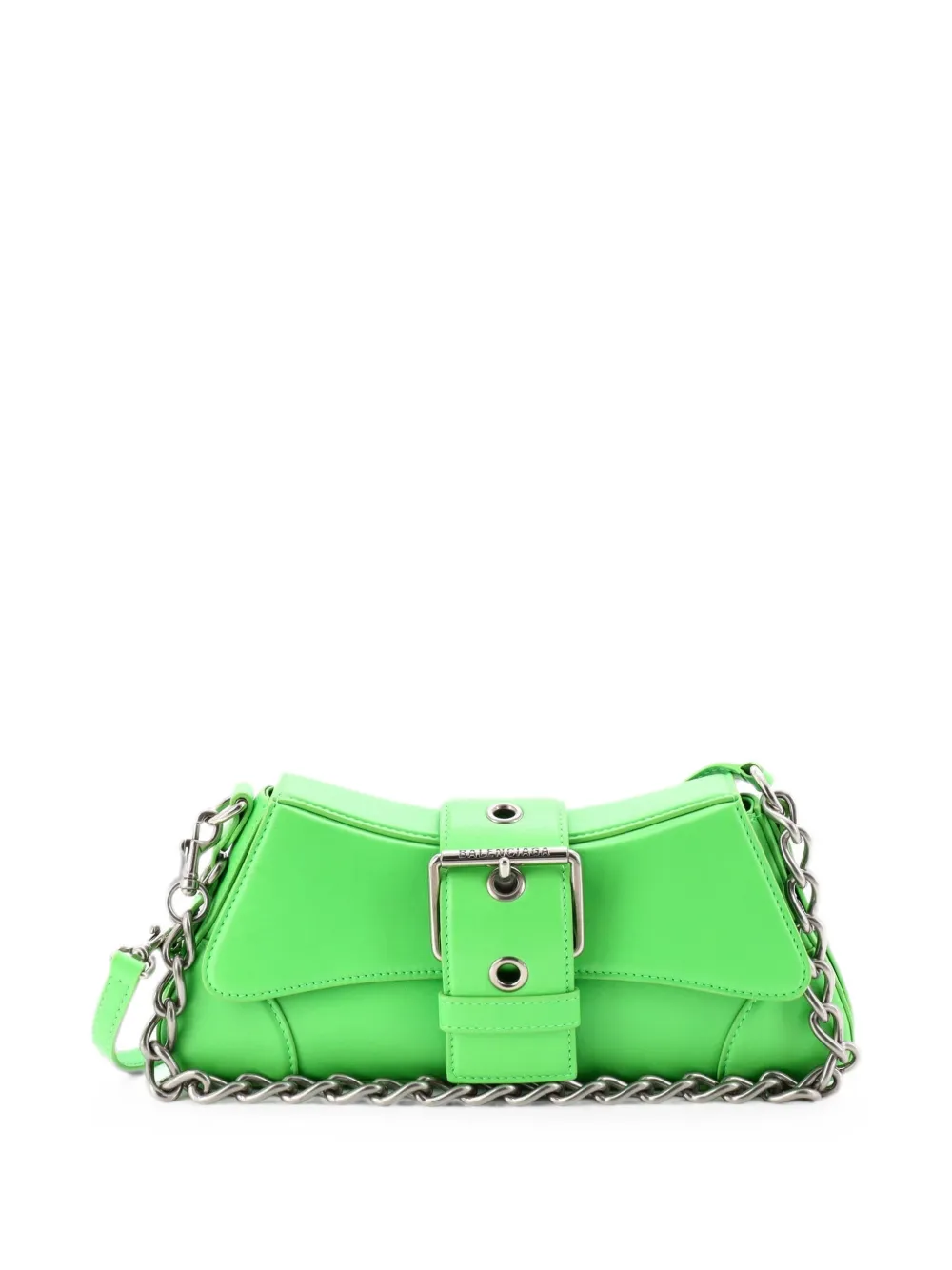 Balenciaga Pre-Owned Lindsay Schultertasche mit Kette - Grün