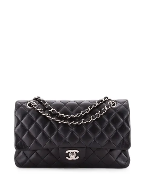 CHANEL Pre-Owned Classic Double Flap Bag Quilted Lambskin Medium shoulder bag