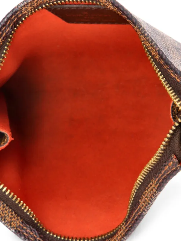 Louis Vuitton Pre-Owned マレ バケット ジップ ダミエ ポーチ