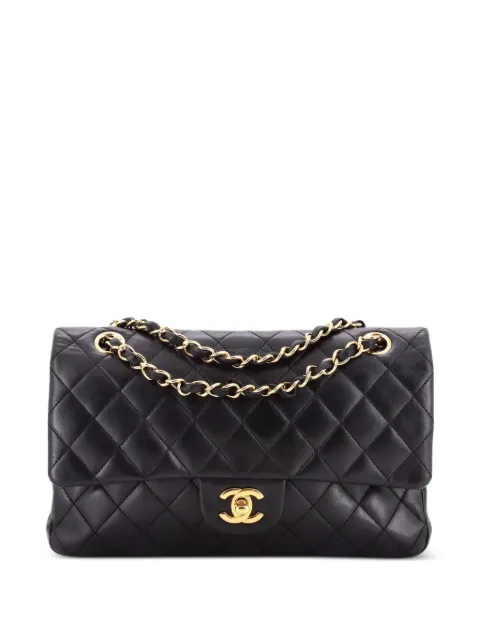 CHANEL Pre-Owned Classic Double Flap Bag Quilted Lambskin Medium shoulder bag