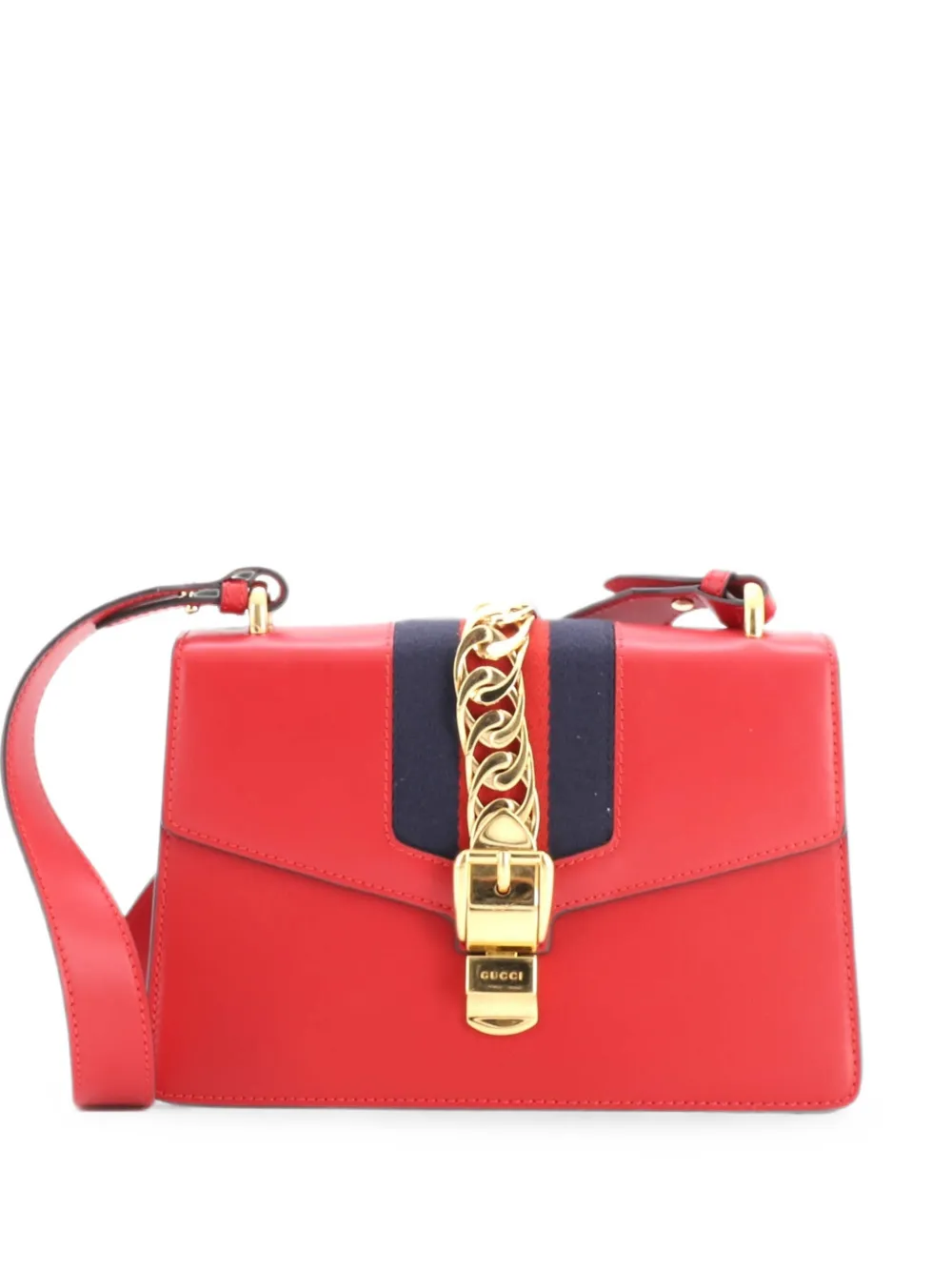 Gucci Pre-Owned Kleine Sylvie Schultertasche - Rot