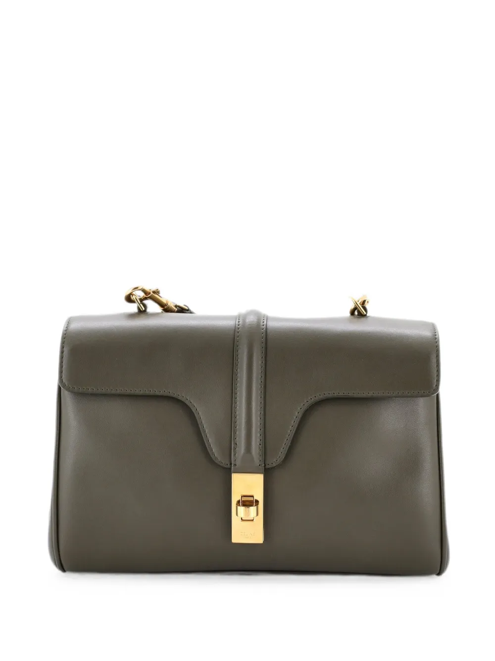 Celine Pre-Owned Soft 16 Bag Smooth Calfskin Teen shoulder bag - Green