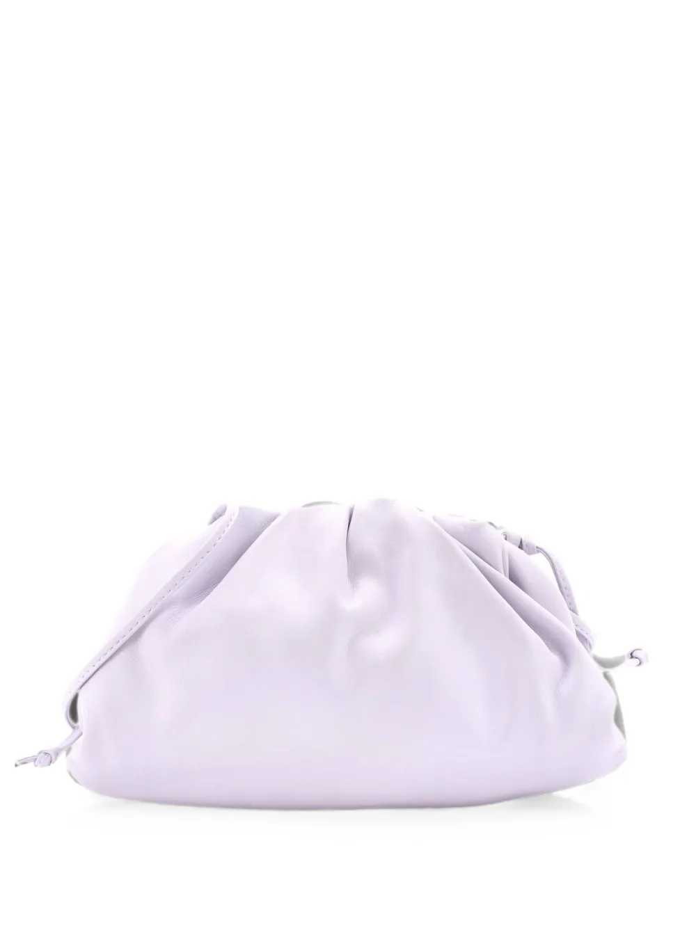 Bottega Veneta Pre-Owned The Pouch Leather Mini crossbody bag - Purple