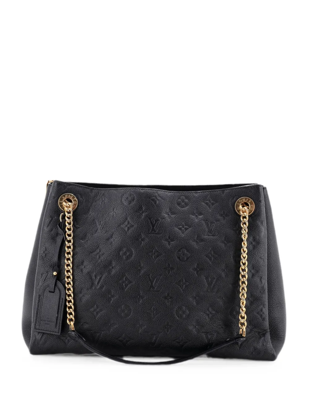 Louis Vuitton Pre-Owned Surene Handbag Monogram Empreinte Leather MM shoulder bag - Black