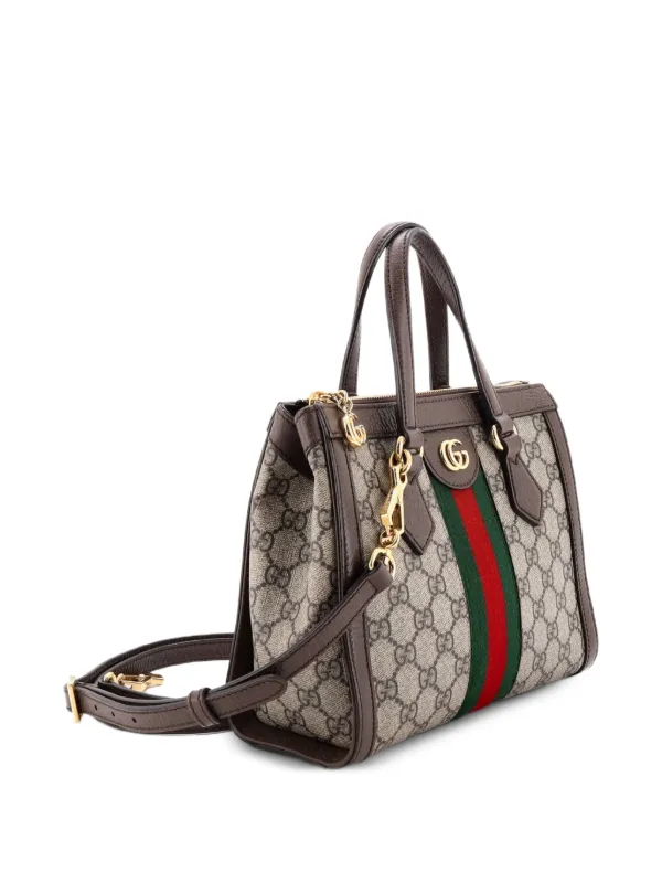 Gucci Pre-Owned オフィディア トップハンドル GGコーテッドキャンバス