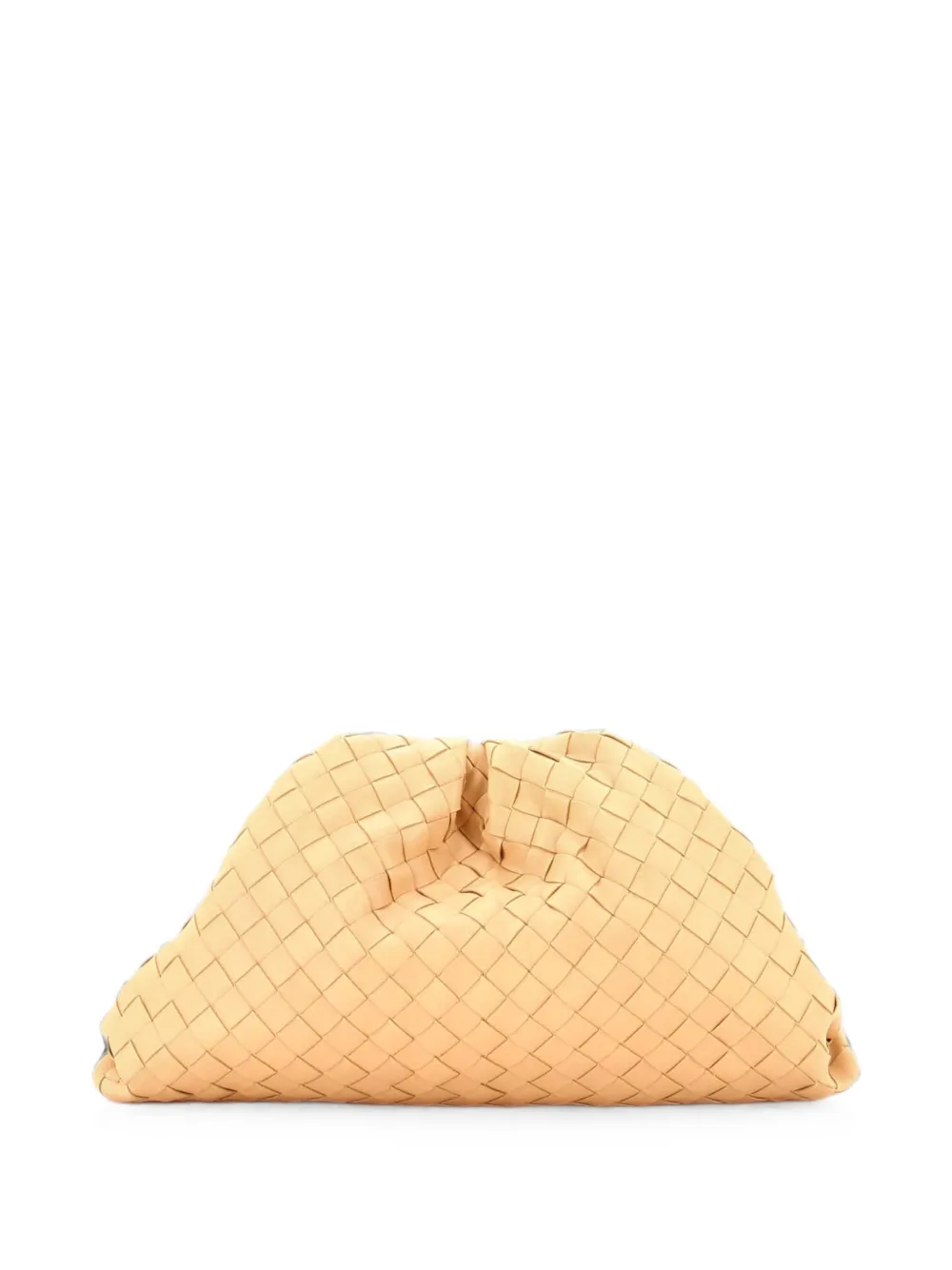 Bottega Veneta Pre-Owned The Pouch Intrecciato Nappa Teen crossbody bag - Neutrals