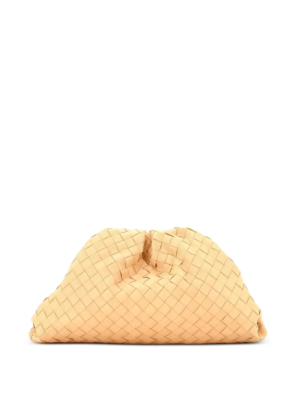 Bottega Veneta Pre-Owned Mini The Pouch Umhängetasche mit Intrecciato-Muster - Nude