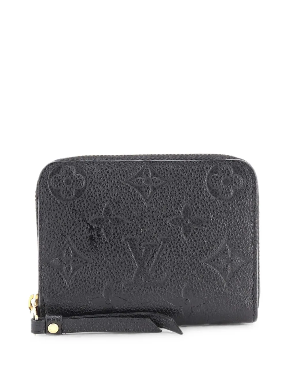 Louis Vuitton Pre-Owned Zippy Coin Purse Monogram Empreinte Leather pouch - Black