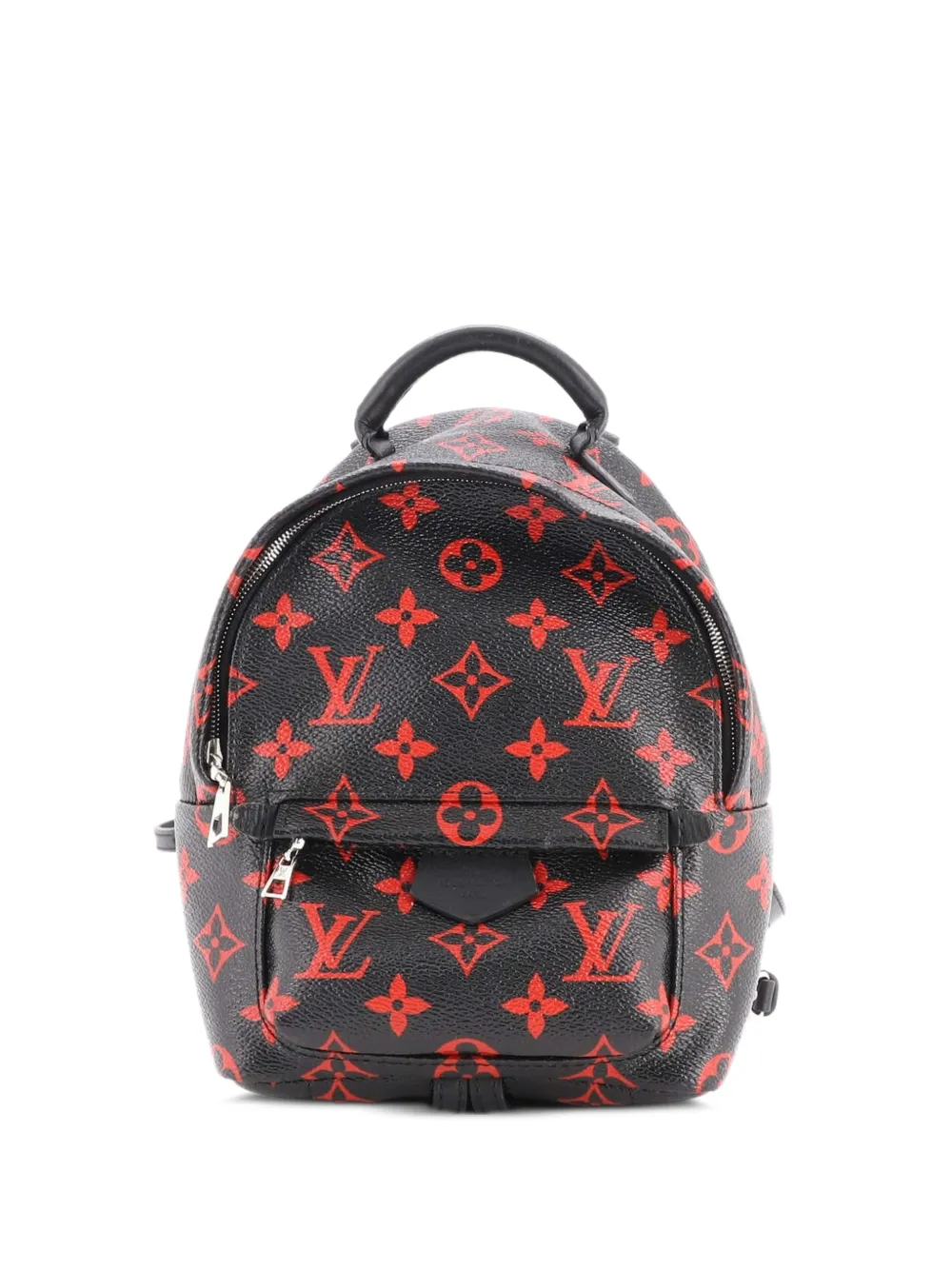 Louis Vuitton Pre-Owned Zaino Palm Spring Infrarouge mini con monogramma Limited Edition - Rosso