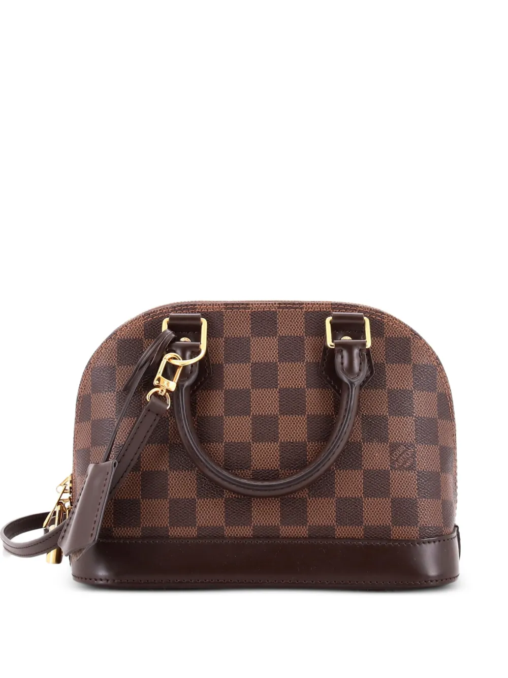 Louis Vuitton Pre-Owned Alma Handtasche Damier BB Schultertasche - Braun