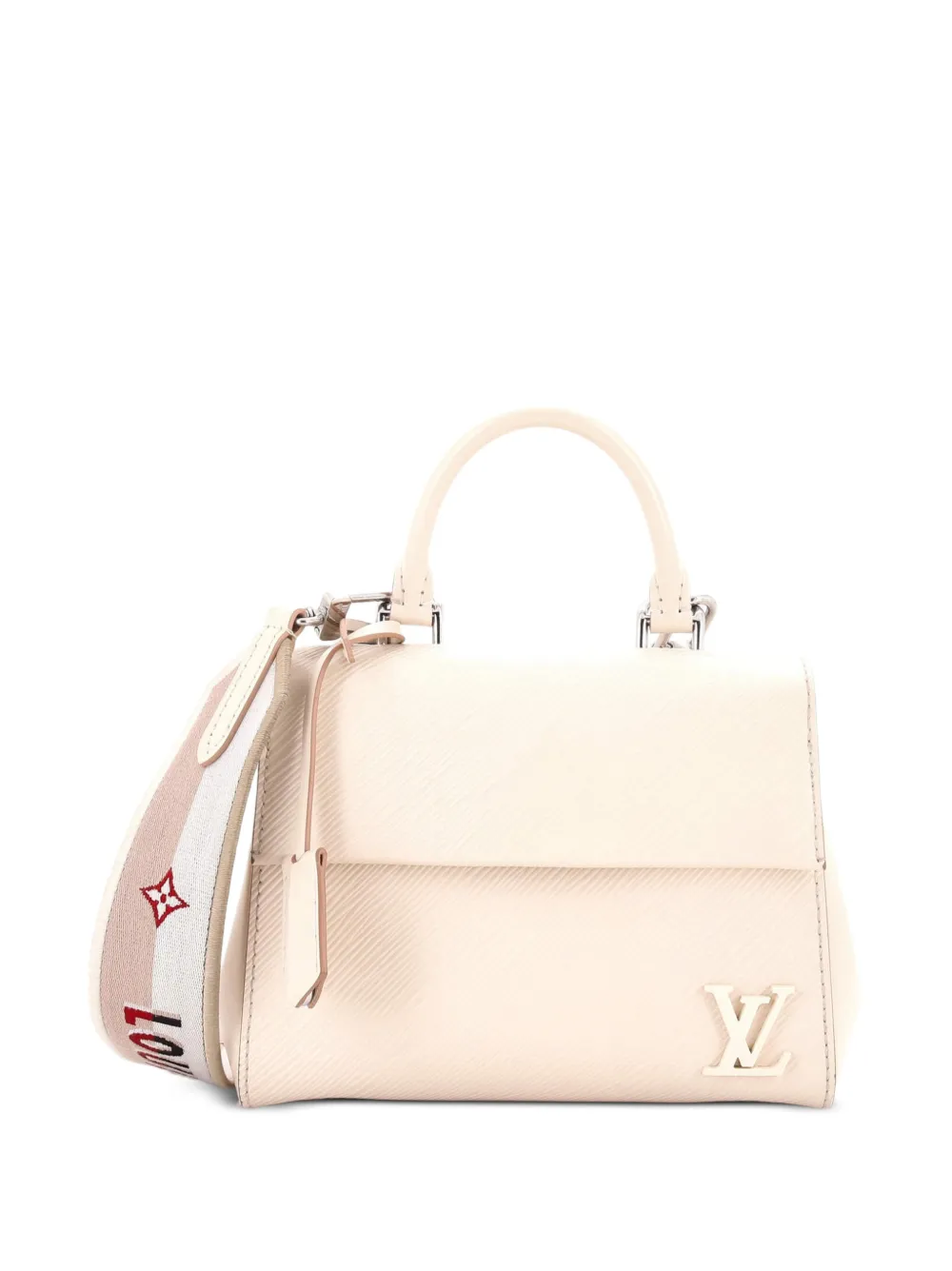 Louis Vuitton Pre-Owned Borsa a mano Cluny mini in pelle Épi con manico - Toni neutri
