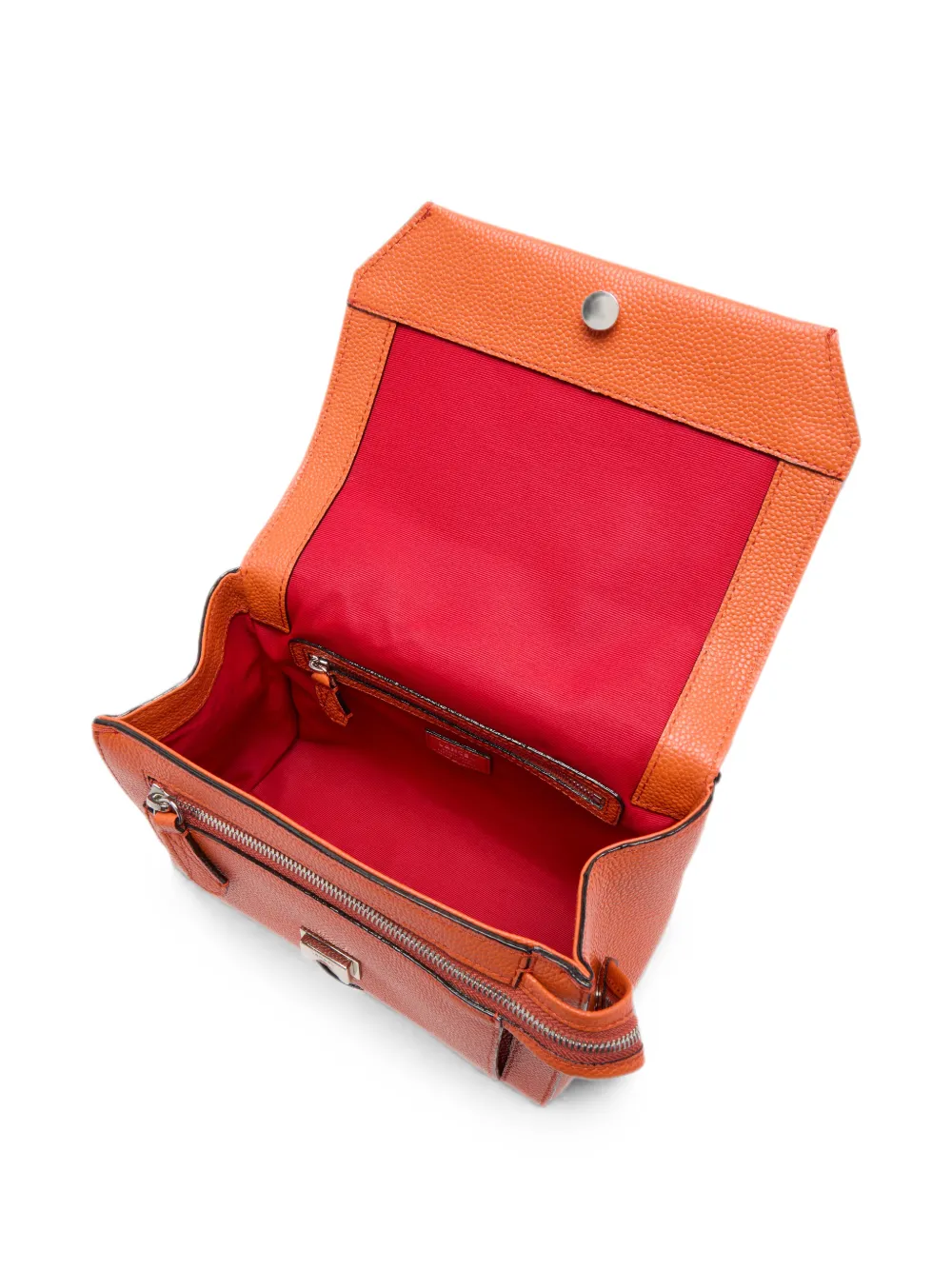 Lancel Ninon leren schoudertas Oranje