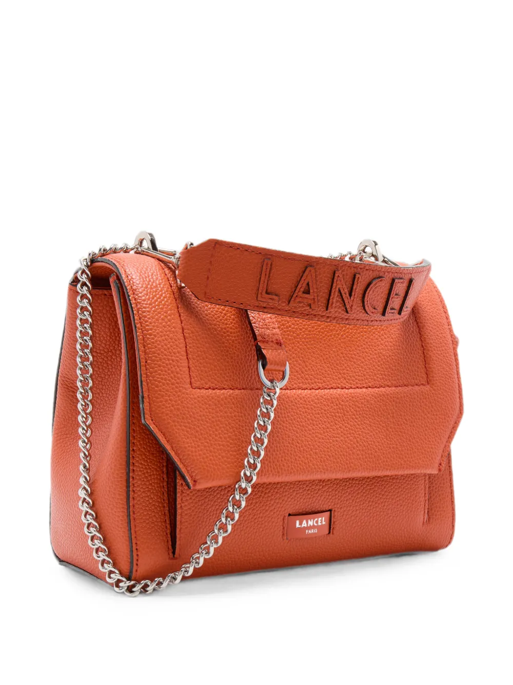 Lancel Ninon leren schoudertas Oranje