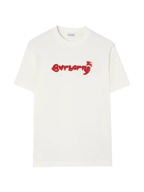 Burberry playera con logo de corazón