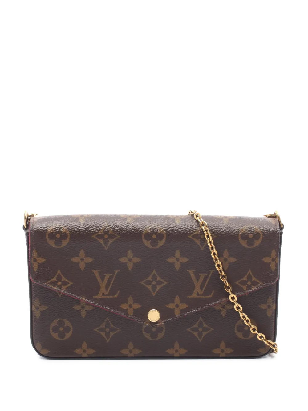 Louis Vuitton Pre-Owned 2020 Monogram Pochette Felicie crossbody bag - Brown