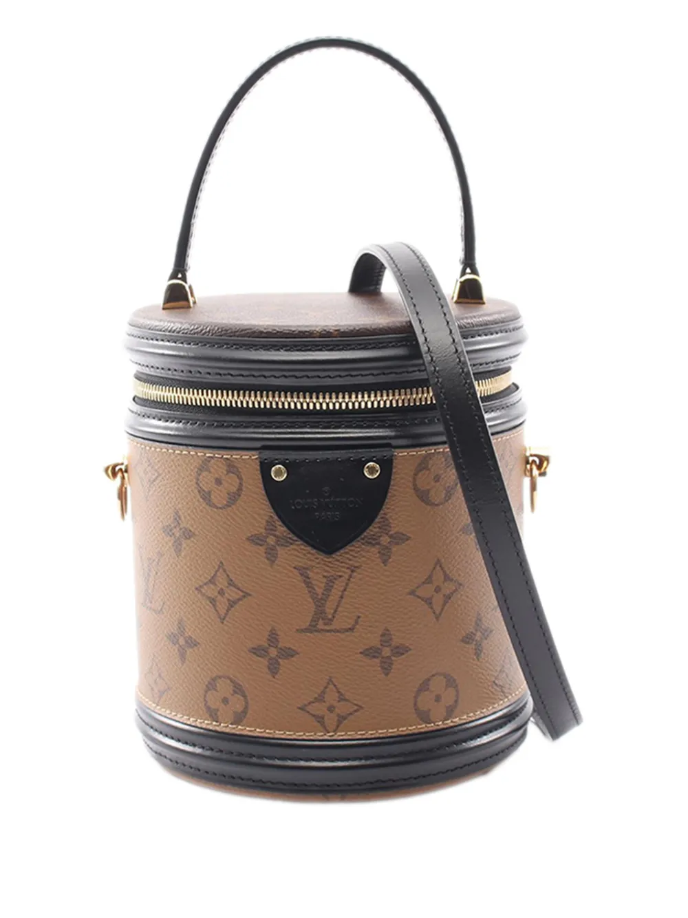 Louis Vuitton Pre-Owned 2019 Monogram Reverse Cannes vanity bag - Braun