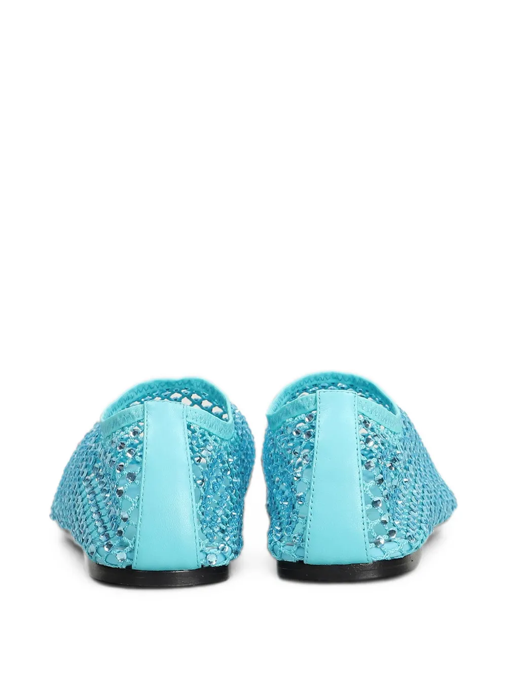 strategia shoes Bijoux crystal-embellished ballet flats Blauw
