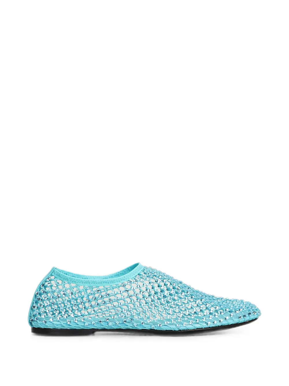 strategia shoes Bijoux crystal-embellished ballet flats - Blu