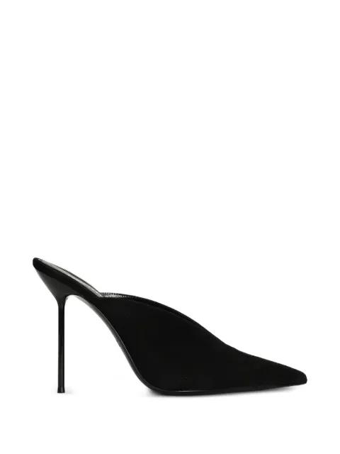 Paris Texas mules Lidia Sabot con tacón stiletto