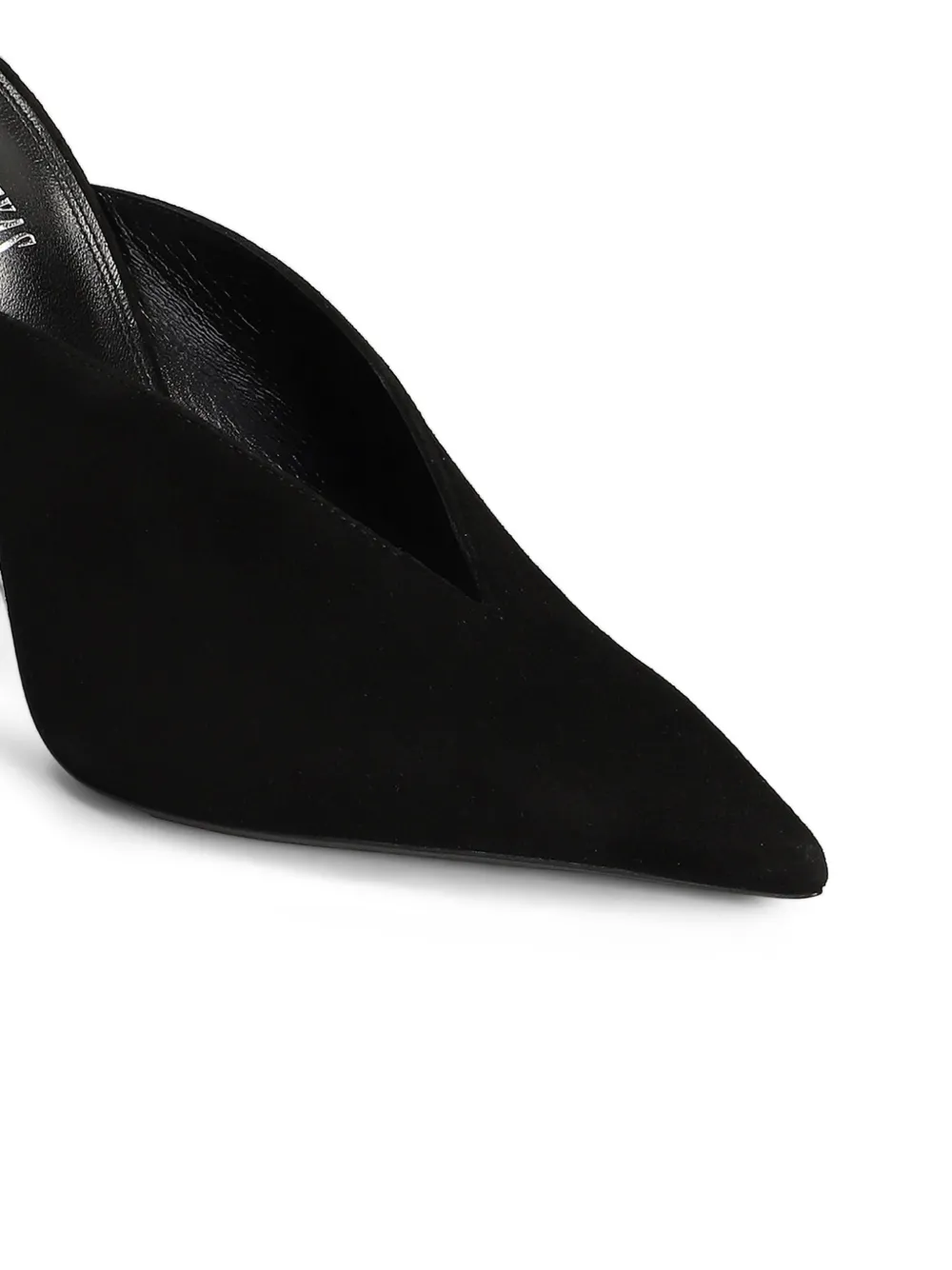 Paris Texas Lidia Sabot stiletto-heel mules Zwart