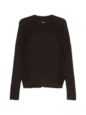 Rick Owens  Knit Sweaterクルーネック Rick Owens Knit Sweater | ブラック | FARFETCH JP
