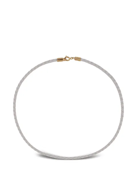BUDDHA MAMA braided cord necklace