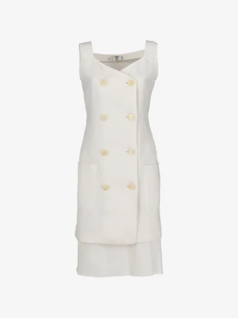 Valentino Garavani Pre-Owned vestido Miss V con doble botonadura
