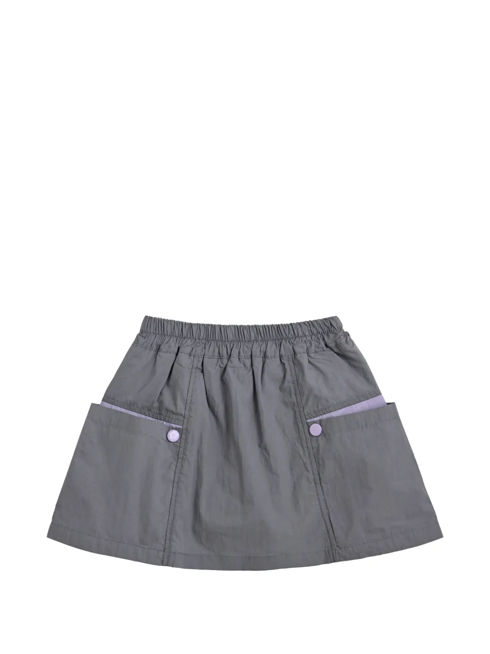 Mimi Tutu Flap-pockets Skirt In Multi