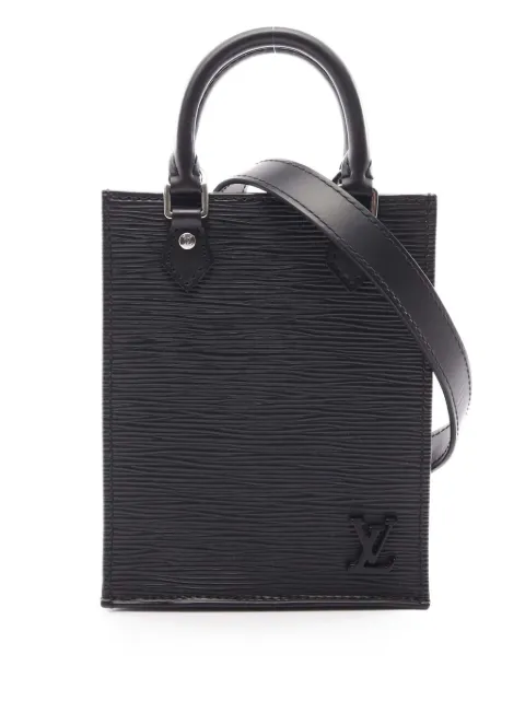 Louis Vuitton Pre-Owned bolso satchel Petit Sac Plat de cuero Epi 2020