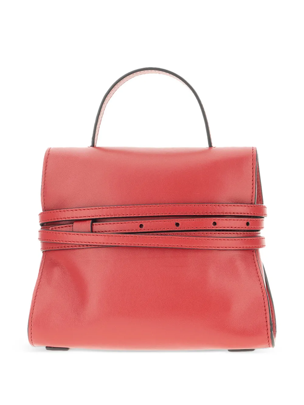 Moschino buckle-detail tote bag Rood